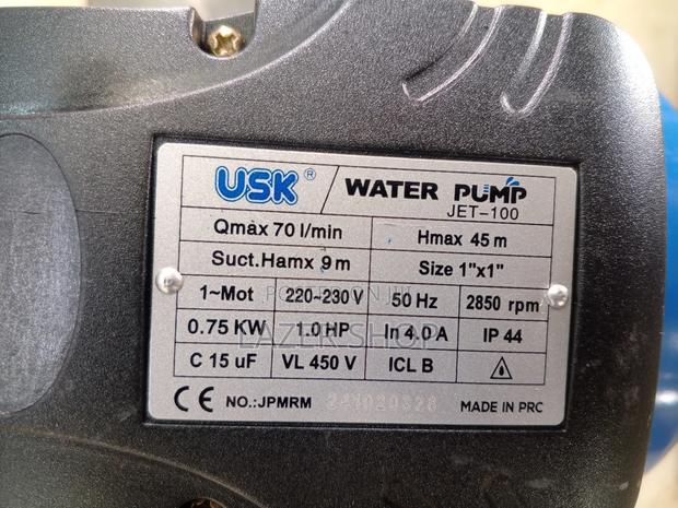 1hp Usk Boaster Pump - thumbnail 5