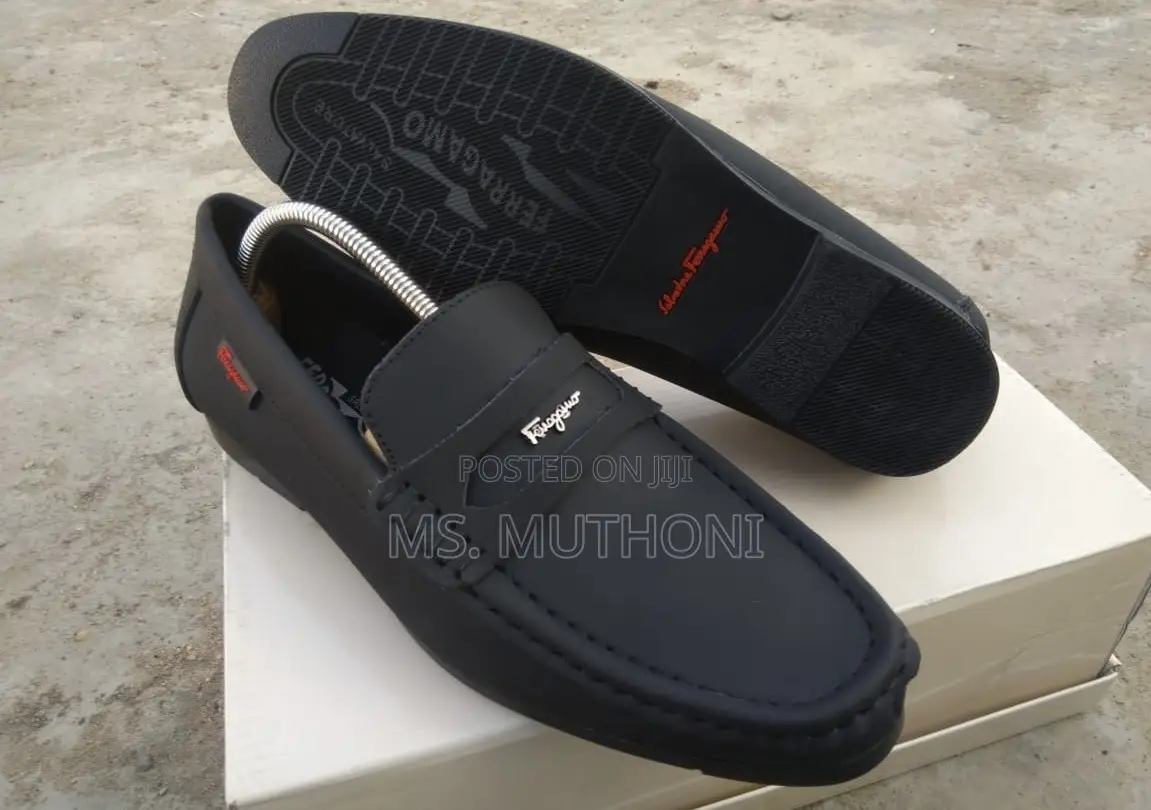 Black Ferragamo Loafers Size 39-45