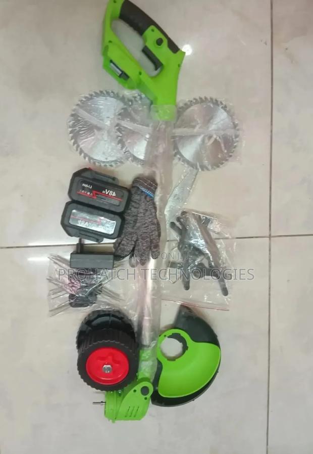 Cordless Grass Cutter With Two Batteries - main view