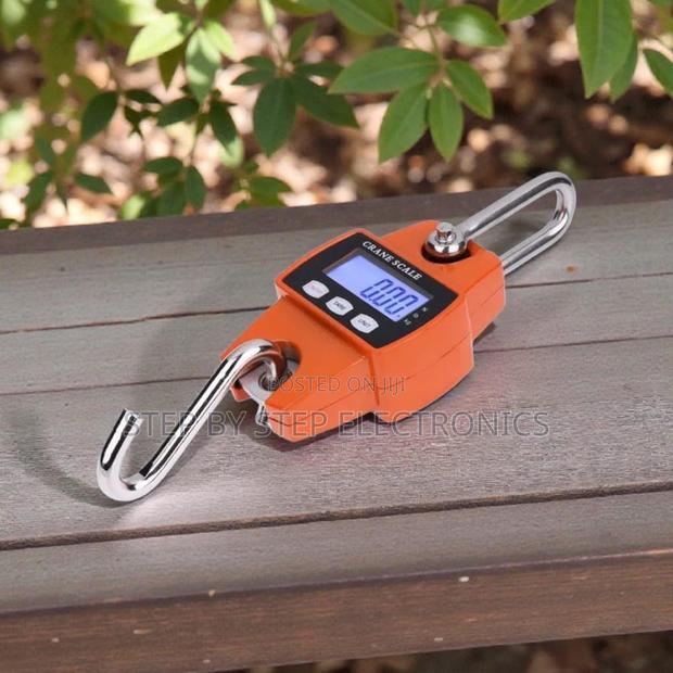 Long Term Reliability 300kgs Hanging Hook Crane Scale LCD Display