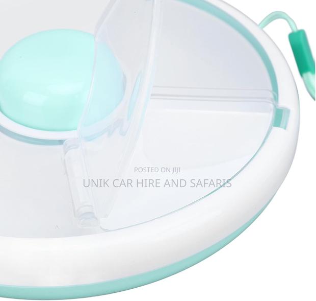 Spinner Snack Box - Pink / Green - For Toddlers - thumbnail 3