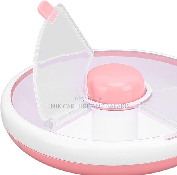Spinner Snack Box - Pink / Green - For Toddlers - thumbnail 9