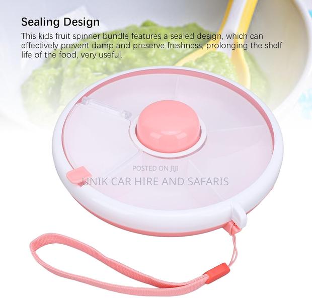 Spinner Snack Box - Pink / Green - For Toddlers - thumbnail 13