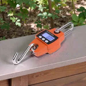 Heavy Duty 300kgs Hanging Hook Crane Scale Accurate LCD Display