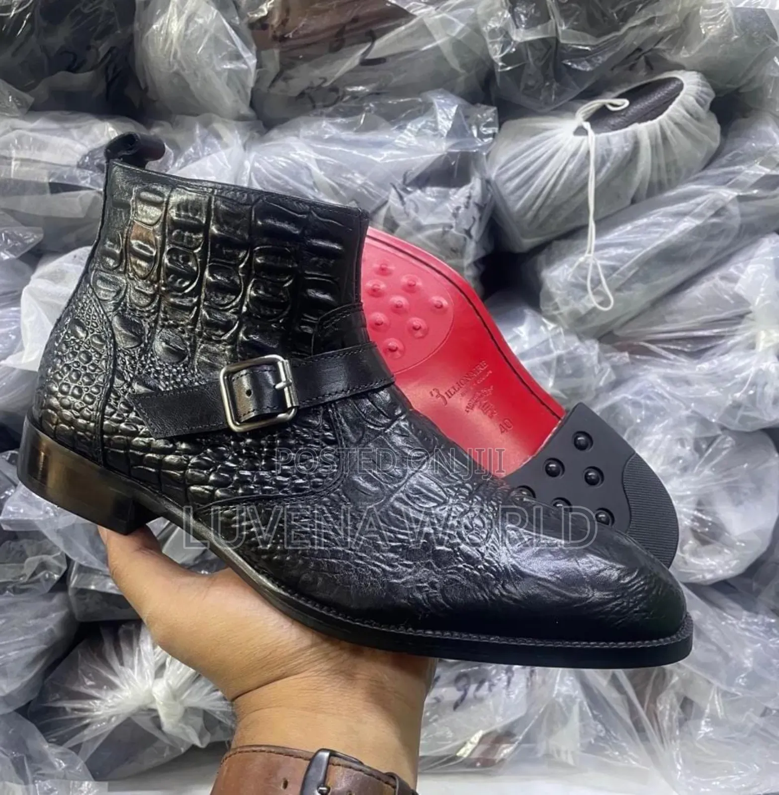 Billionaire Buckle Boots