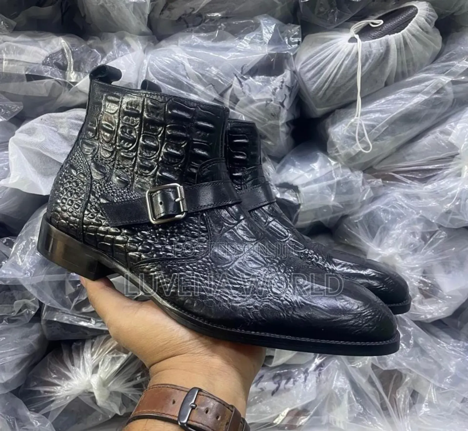 Billionaire Buckle Boots