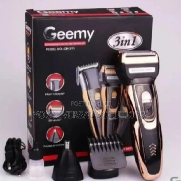 Geemy 3 in 1 Rechargeable Shaver*