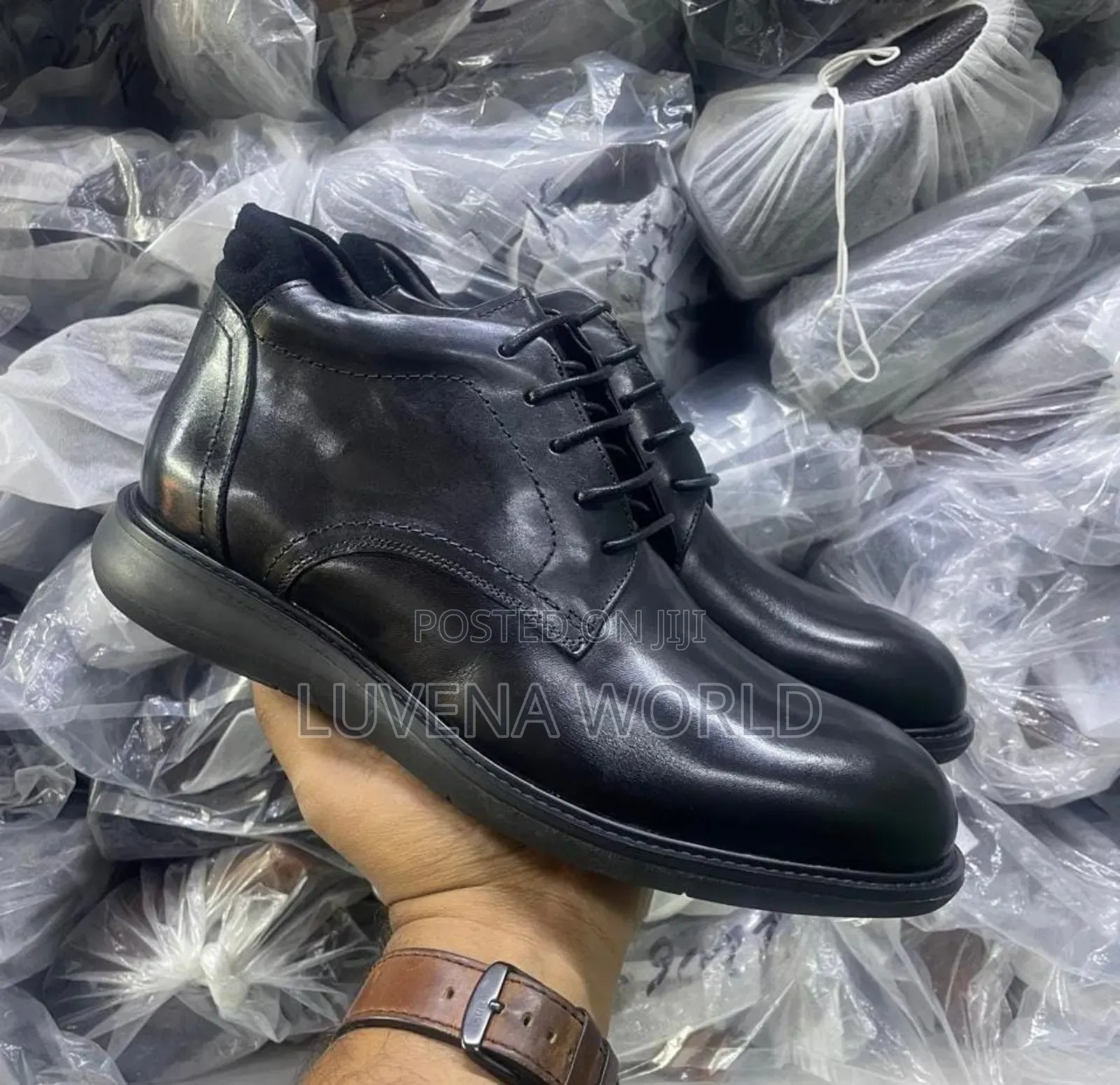 Clarks Leather Half Boots