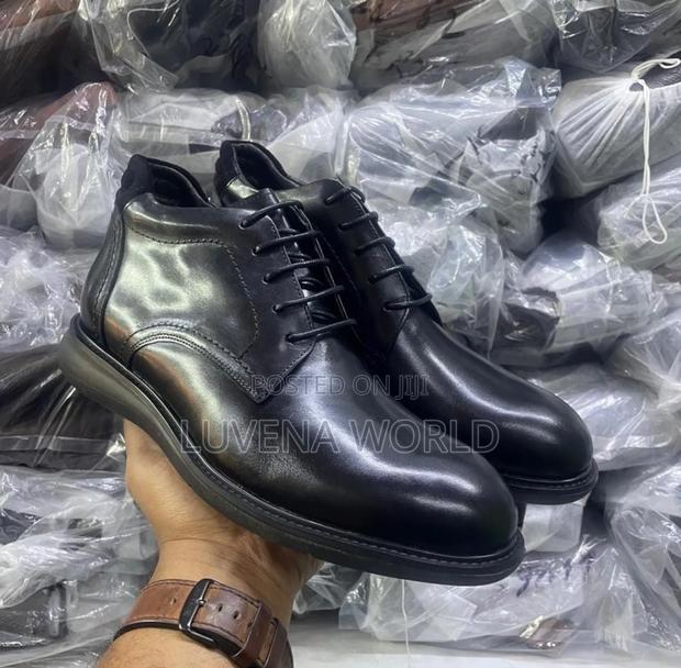 Clarks Leather Half Boots - thumbnail 3