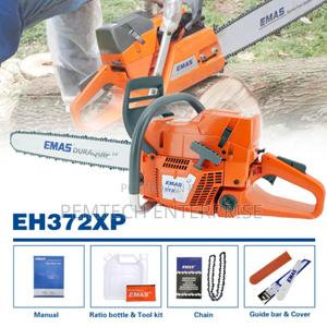 Emas Gasoline Chainsaw, 372xp Model, a Commercial-Grade Power Tool - thumbnail 2