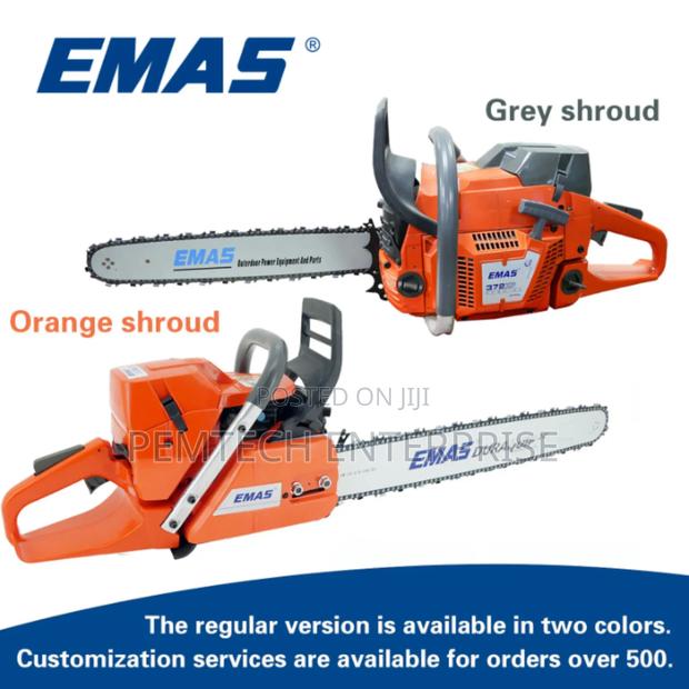 Emas Gasoline Chainsaw, 372xp Model, a Commercial-Grade Power Tool - thumbnail 3