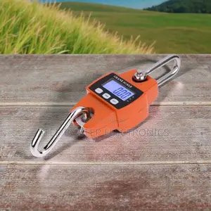 300 KGS Digital Hanging Crane Scale LCD Display Heavyduty High Quality
