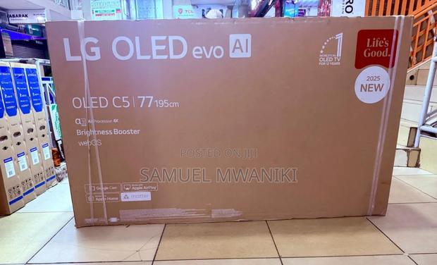 Lg 77" Oled Evo Ai C5 144hz Smart Tv Ai Magic Remote Webos25