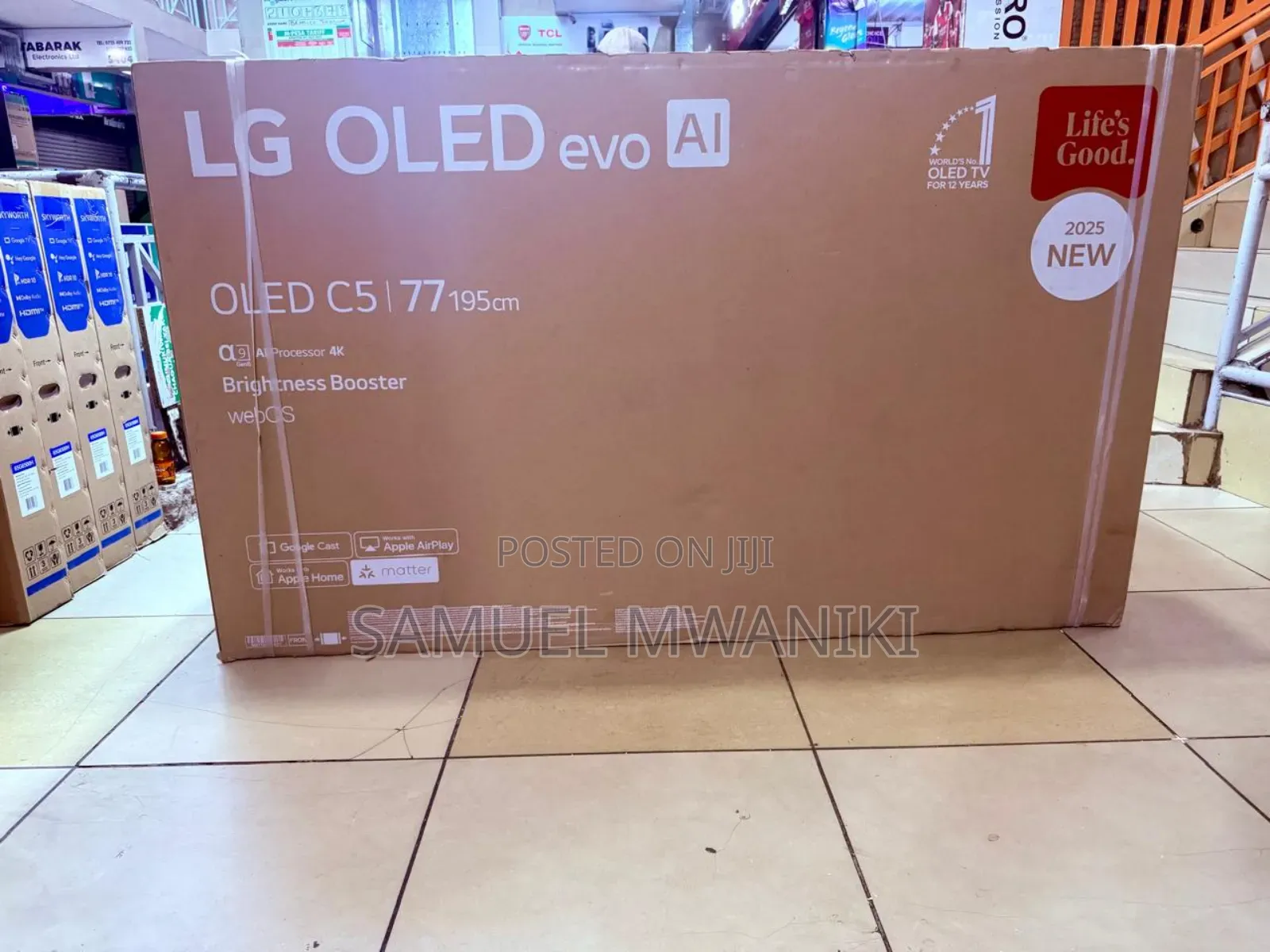 Lg 77" Oled Evo Ai C5 144hz Smart Tv Ai Magic Remote Webos25