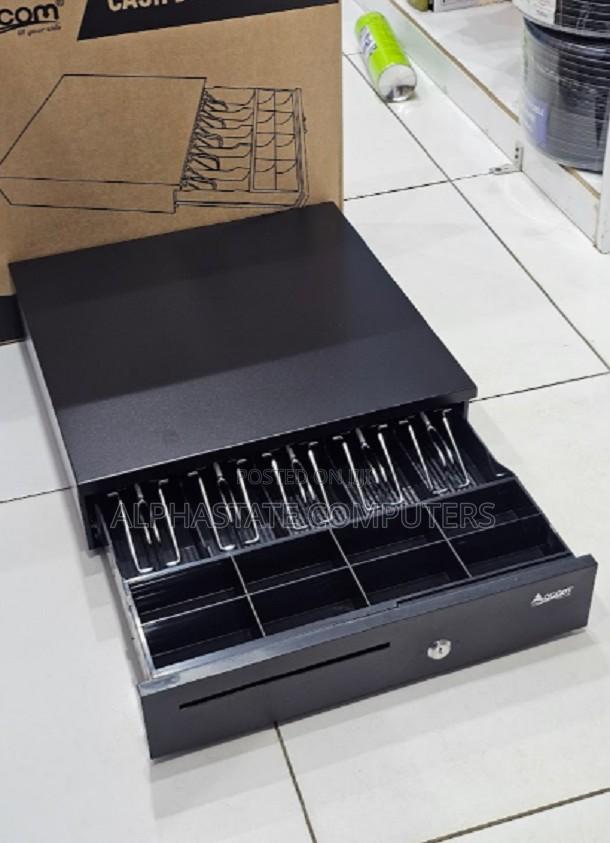 5 Tray Pos Cash Drawer – Compatible With Receipt Printers