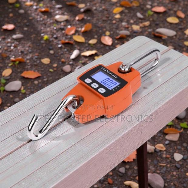 New 300kgs Digital Hook Crane Scale LCD Display Long-Lasting Quality