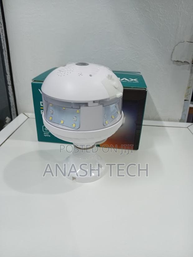 V380 Max Wifi Smart CCTV Bulb Security Cameras 355 Degree
