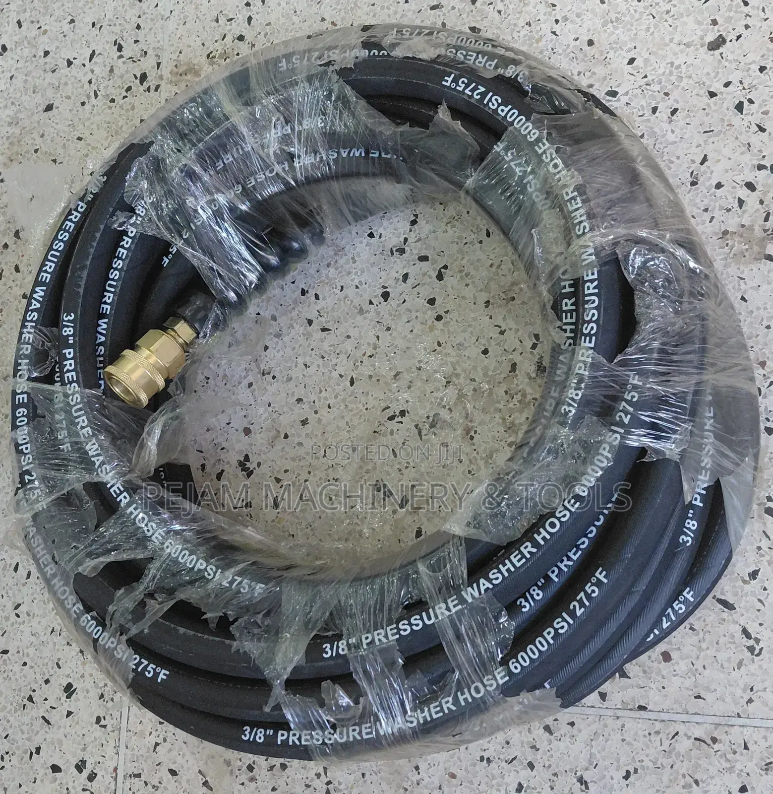 3/8" 6000psi R2 Heavy-Duty Pressure Washer Hose Pipe 15 Metres