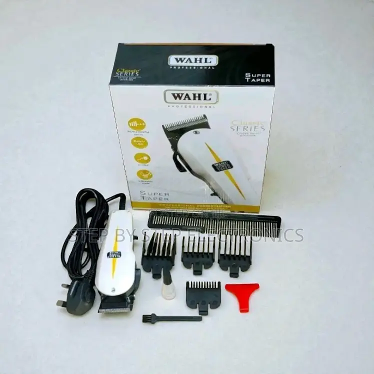 Long Lasting Quality Wahl Super Taper Electric Hair Clipper Kinyozi
