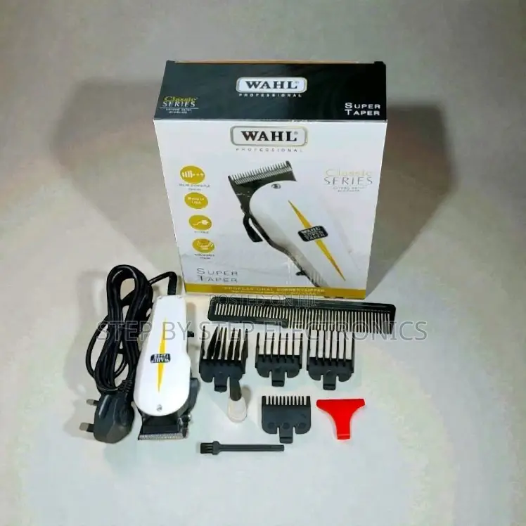 Heavy Duty Wahl Super Taper Classic Hair Clipper Electric Kinyozi Tool