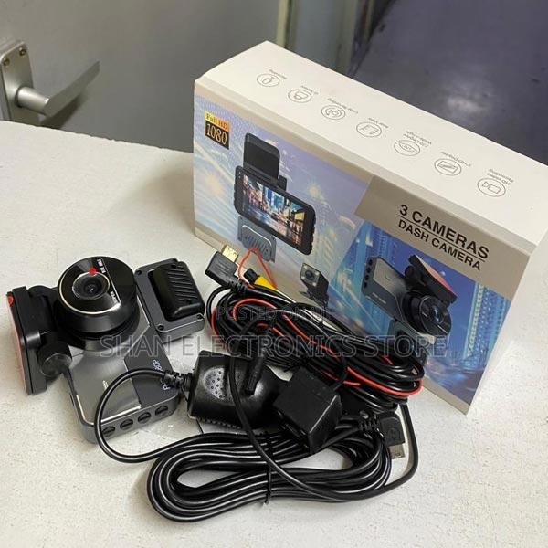 3 in 1 Car Dashcam 1080p Dash Camera for Cars Ir Night Vision
