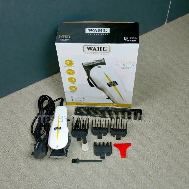 Long Term Reliability Wahl Super Taper Electric Barber Hair Clipper