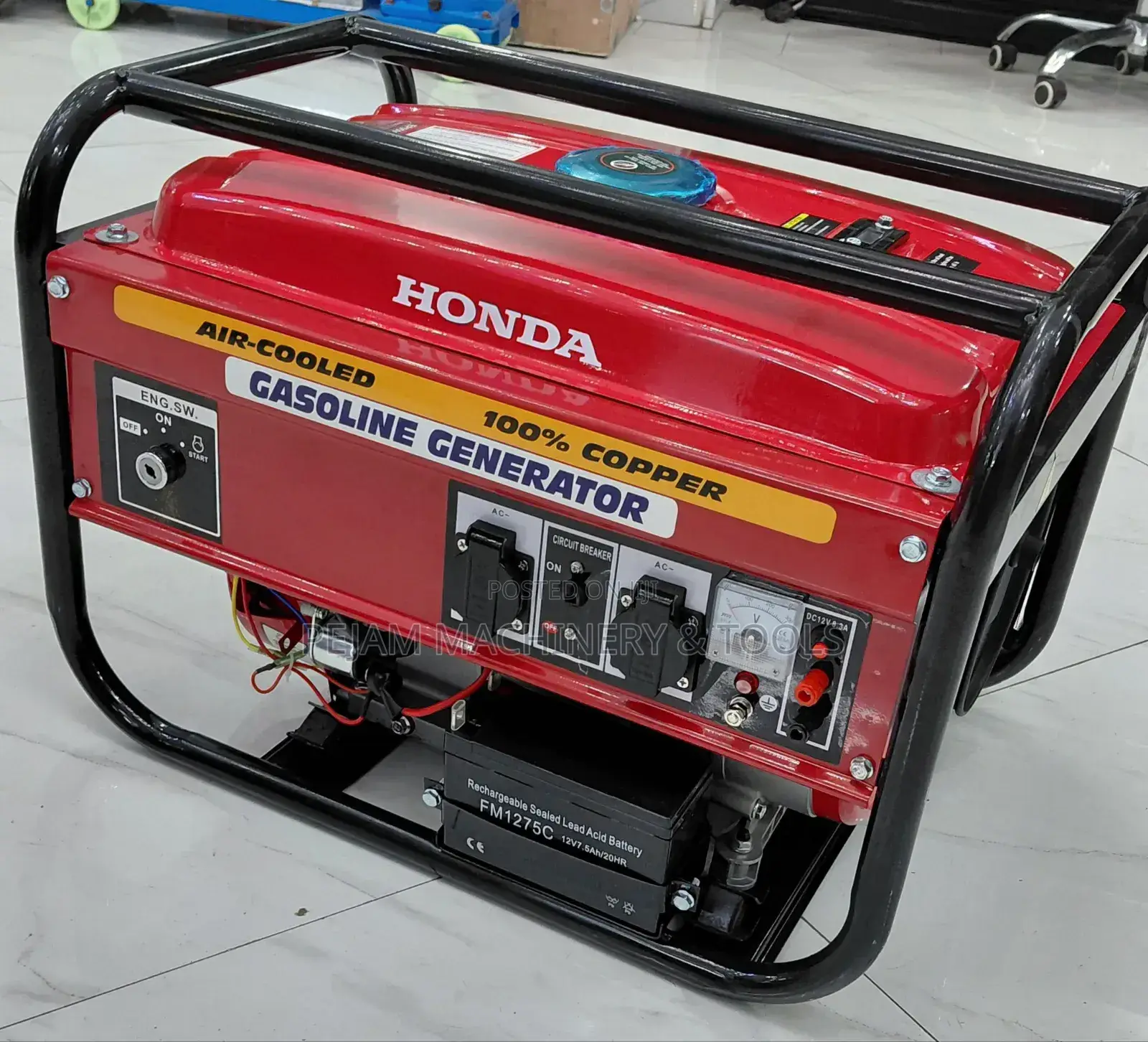 Honda Ep5500 5.5kva Petrol Generator Keystart