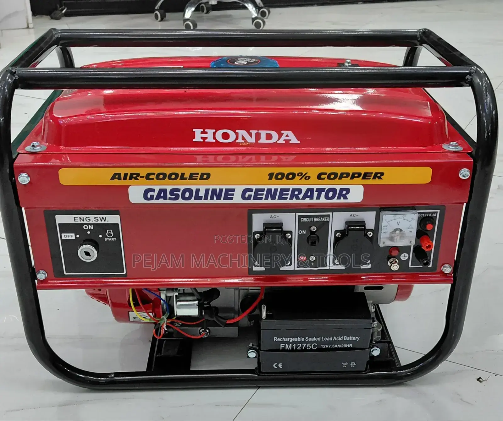 Honda Ep5500 5.5kva Petrol Generator Keystart