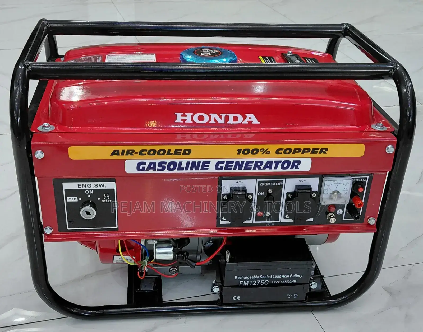 Honda Ep5500 5.5kva Petrol Generator Keystart