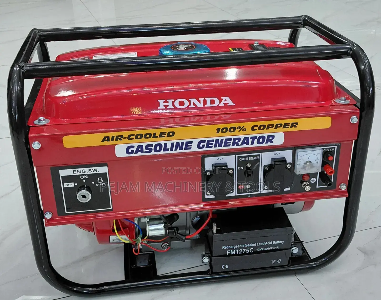 Honda Ep5500 5.5kva Petrol Generator Keystart
