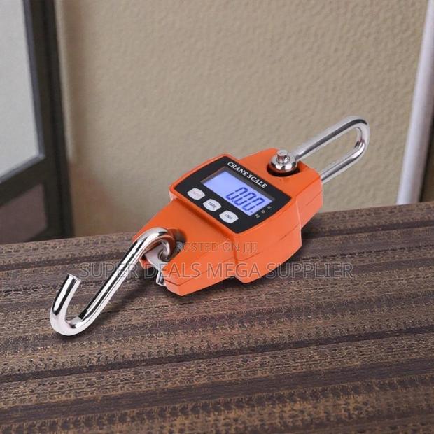 Premium Quality 300kgs Hanging Hook Scale Easy to Use LCD Display