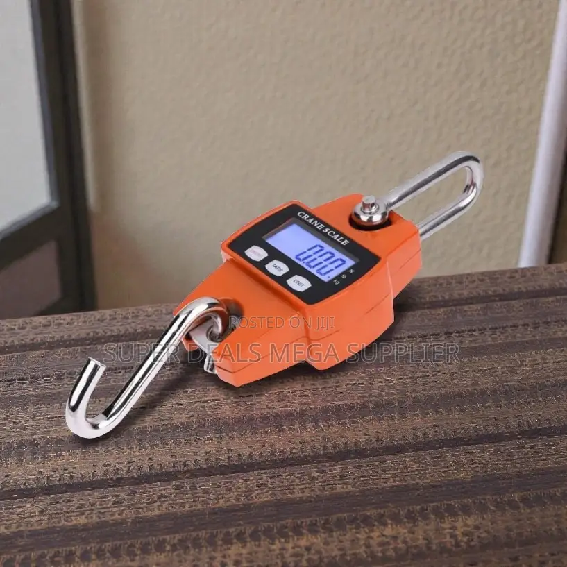 Premium Quality 300kgs Hanging Hook Scale Easy to Use LCD Display