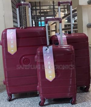 Unbreakable 3-Piece Pp Suitcase Set: 48cm, 57cm 63cm – - thumbnail 2