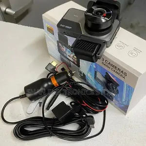 3 in 1 Front,In and Rear Dashboard Camera