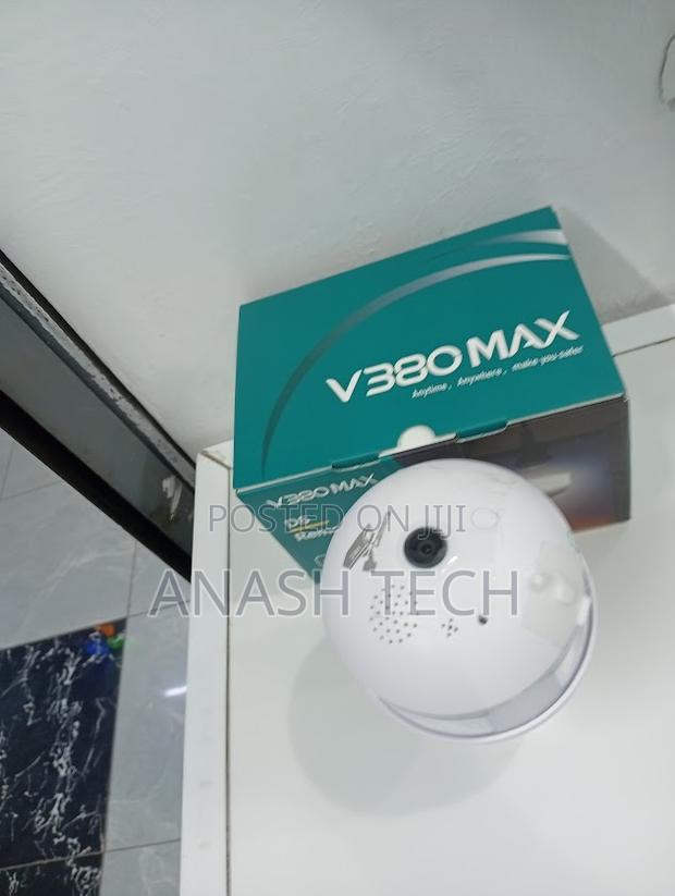 V380 Max Wireless Wifi Nanny Bulb V380 CCTV Camera 2mp