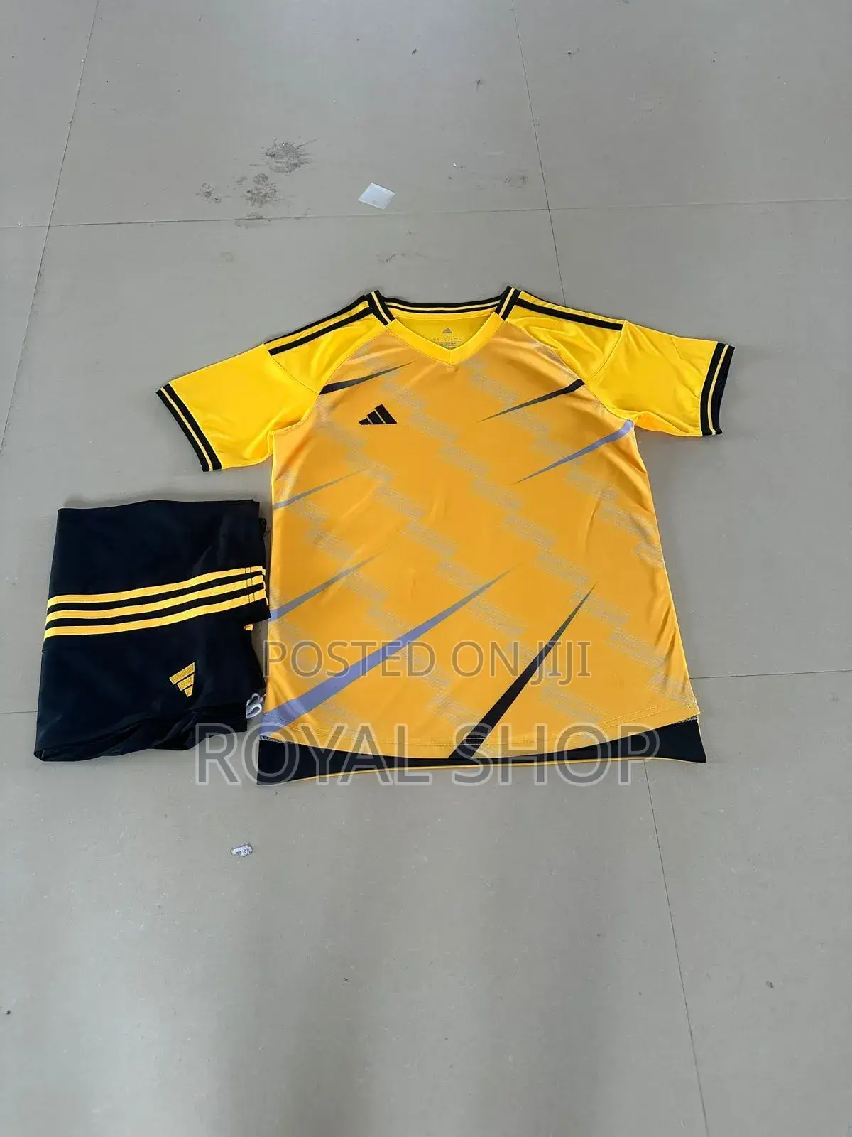 Yellow Football Jersey .