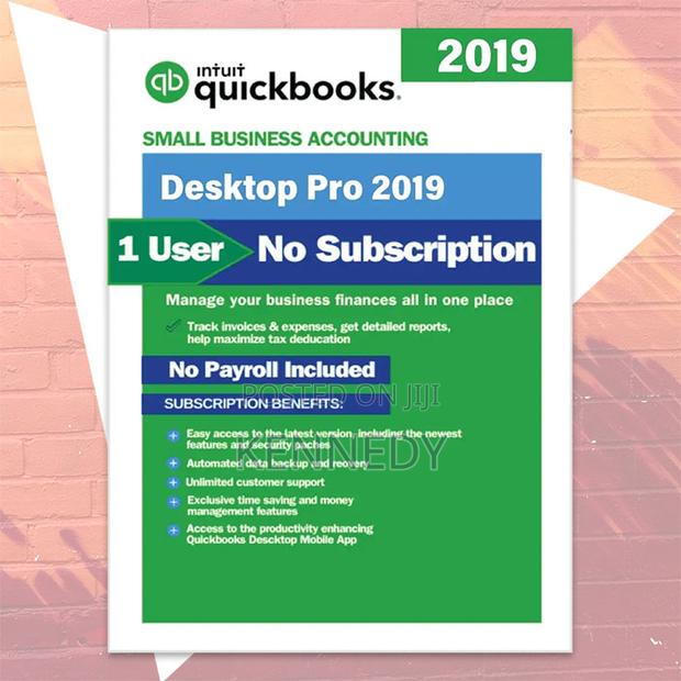 Intuit Quickbooks 2019 - Pro/Premier/Accountant (Us/Uk/Ca)