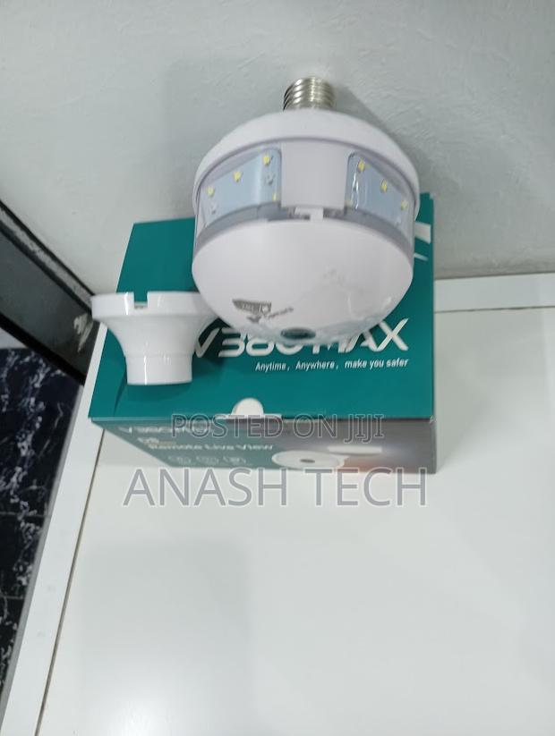V380 Max Best Wifi Nanny Bulb V380 CCTV Camera 2mp - main view