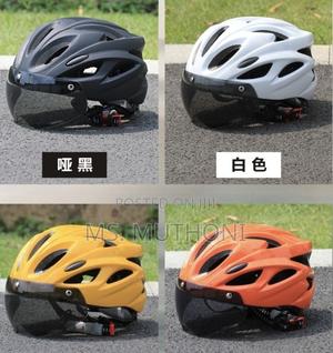 Riding / Skating Hard Helmet With Front Visor! - main view