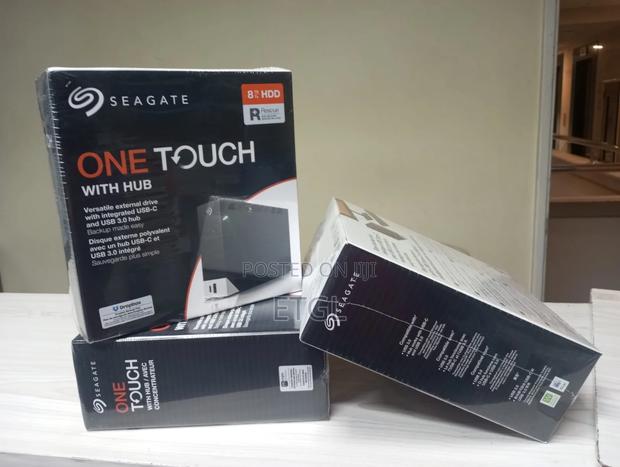 Seagate 8tb One Touch External Drive - main view