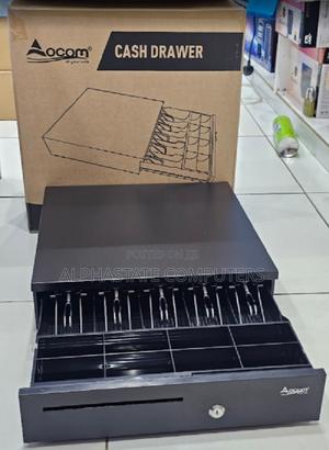 5 Tray Cash Drawer Automatic Opening via Printer Cable - thumbnail 2