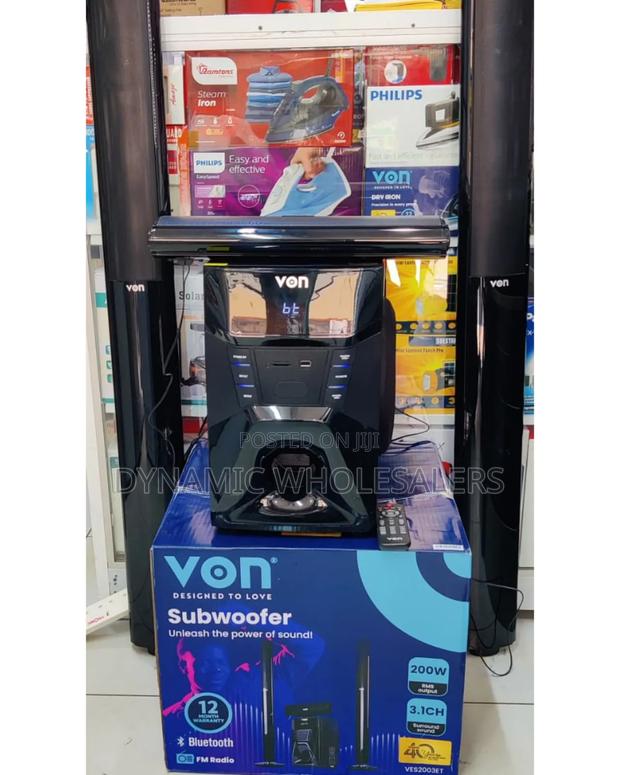 Von 3.1 Channel Subwoofer System, Model Number Ves2003et - main view