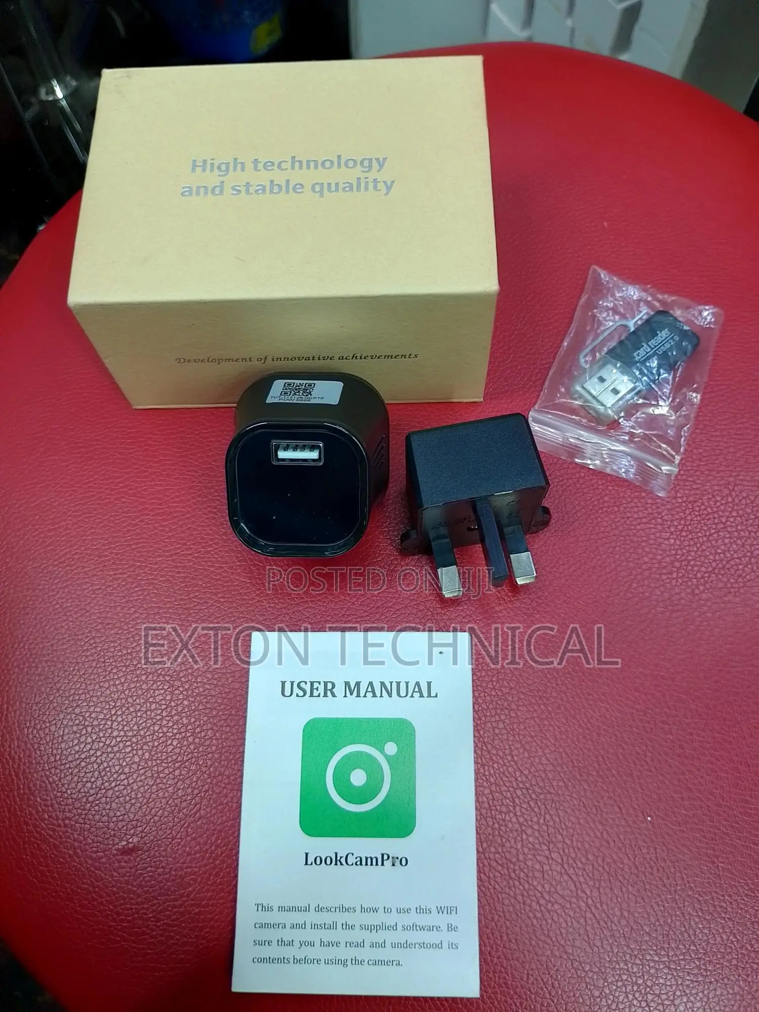 Spy Charger Camera -Remote View