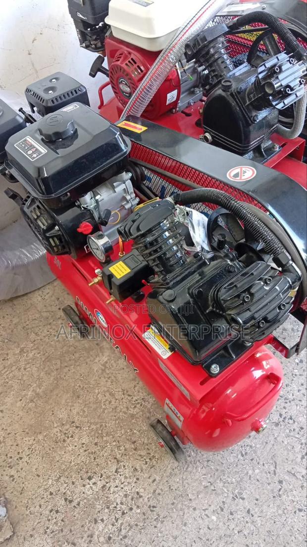 Petrol Engine Air Compressor Machine (Brand Aico) - main view