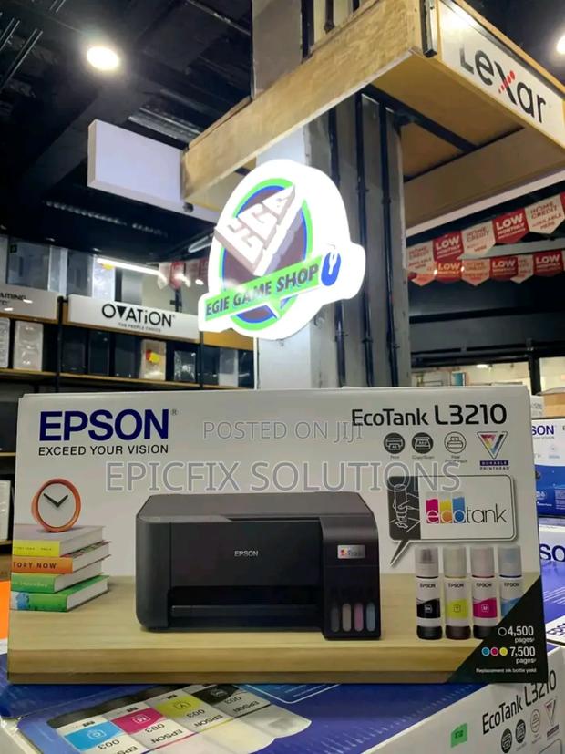 Ecotank and Epson Printer L3210 and 3 in 1,Brand New Available - main view