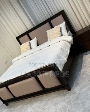 Mahogany King/Queen Size Bed
