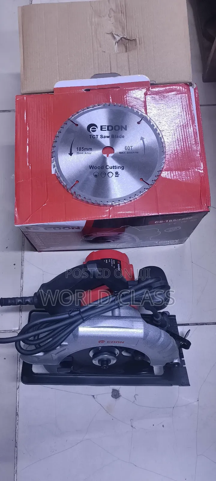 1650w Electric Edon Circular Saw