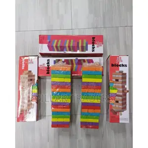 Coloured Jenga Tiles