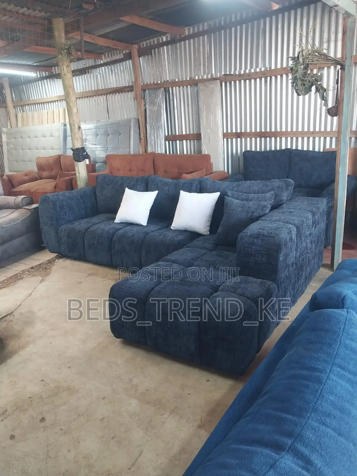 Clearly Perfected 6 Seater Bubble L Sofa Set