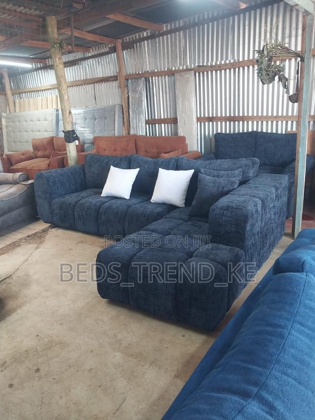 Clearly Perfected 6 Seater Bubble L Sofa Set
